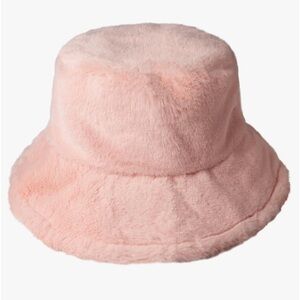 Popkiller Furry Pink Bucket Hat